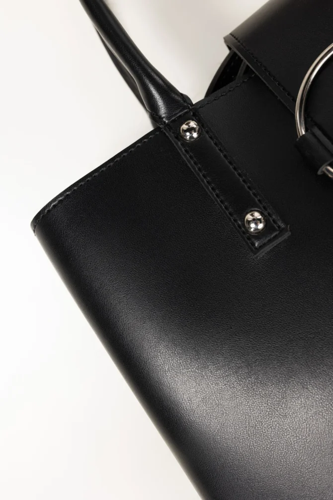 Black Shoulder Bag IBS-SHB25-030 - Image 4